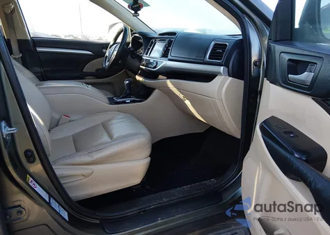 2014 Toyota Highlander Xle V6 z USA, uszkodzony, nr VIN 5TDJKRFH0ES042463